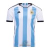 Officiële Voetbalshirt Argentinië 3 Star Thuis WK 2022 - Heren